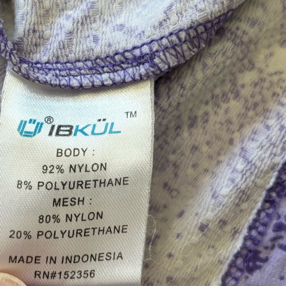 IBKUL SET OF THREE UPF 50 Patterned 1/4 Zip Long Sleeve Tops Large - Picture 6 of 9